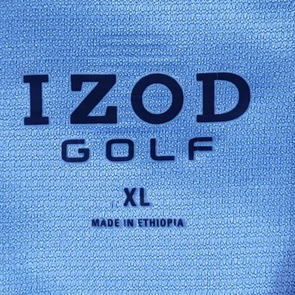 IZOD Golf Men's Athletic Polo Shirt Size XL - Picture 2 of 5